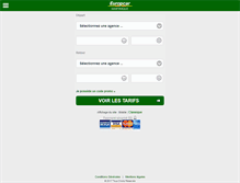 Tablet Screenshot of europcar-martinique.com